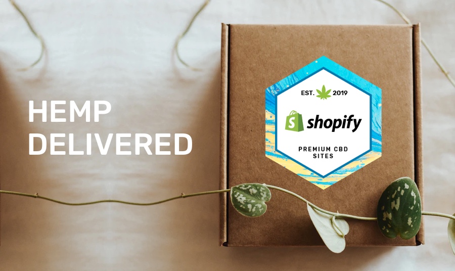 CBD and Hemp-based products Delivered by Shopify